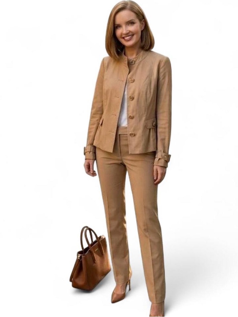 Michael Kors Beige Pant Suit